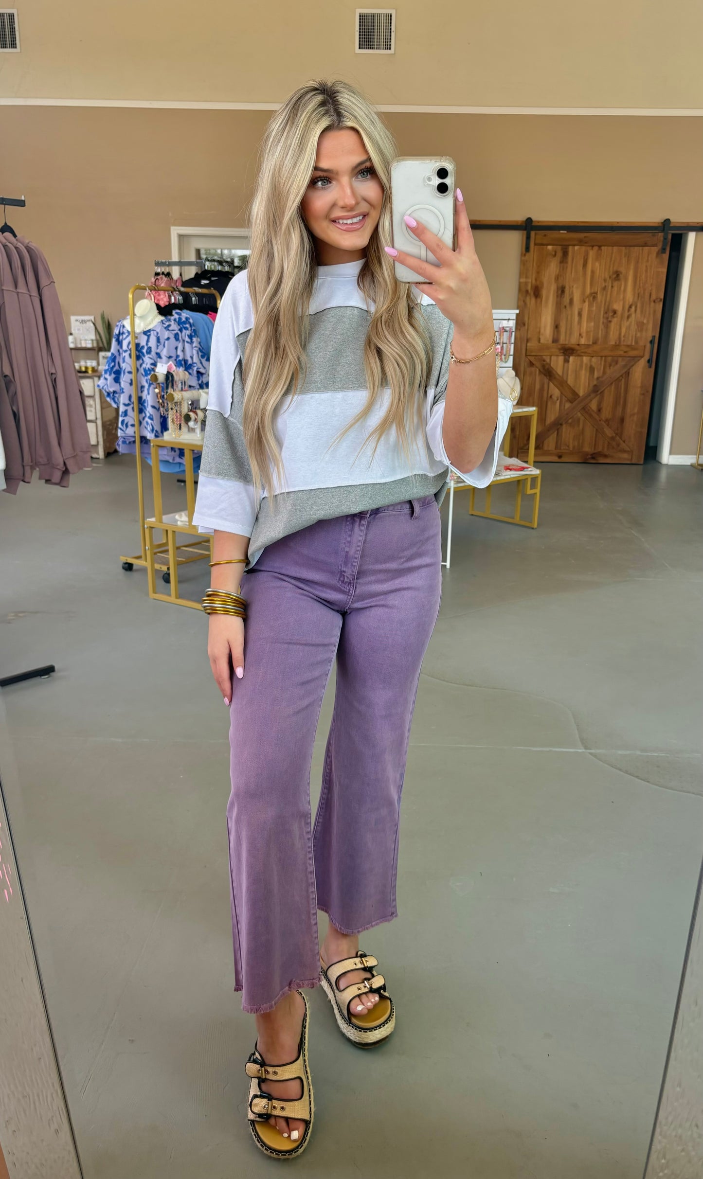 Zenana Jean - Lt Plum