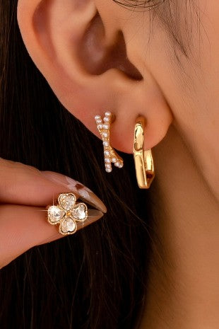 Floral Trio Earrings