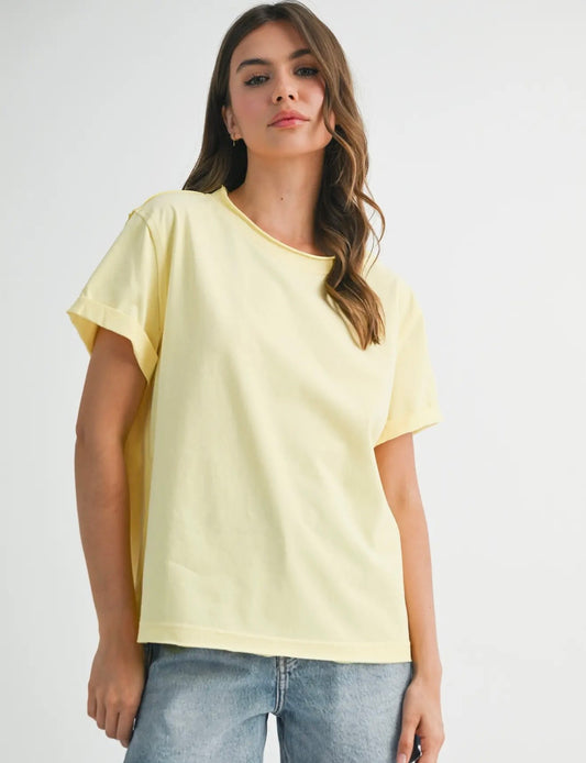 Yellow Baby Tee