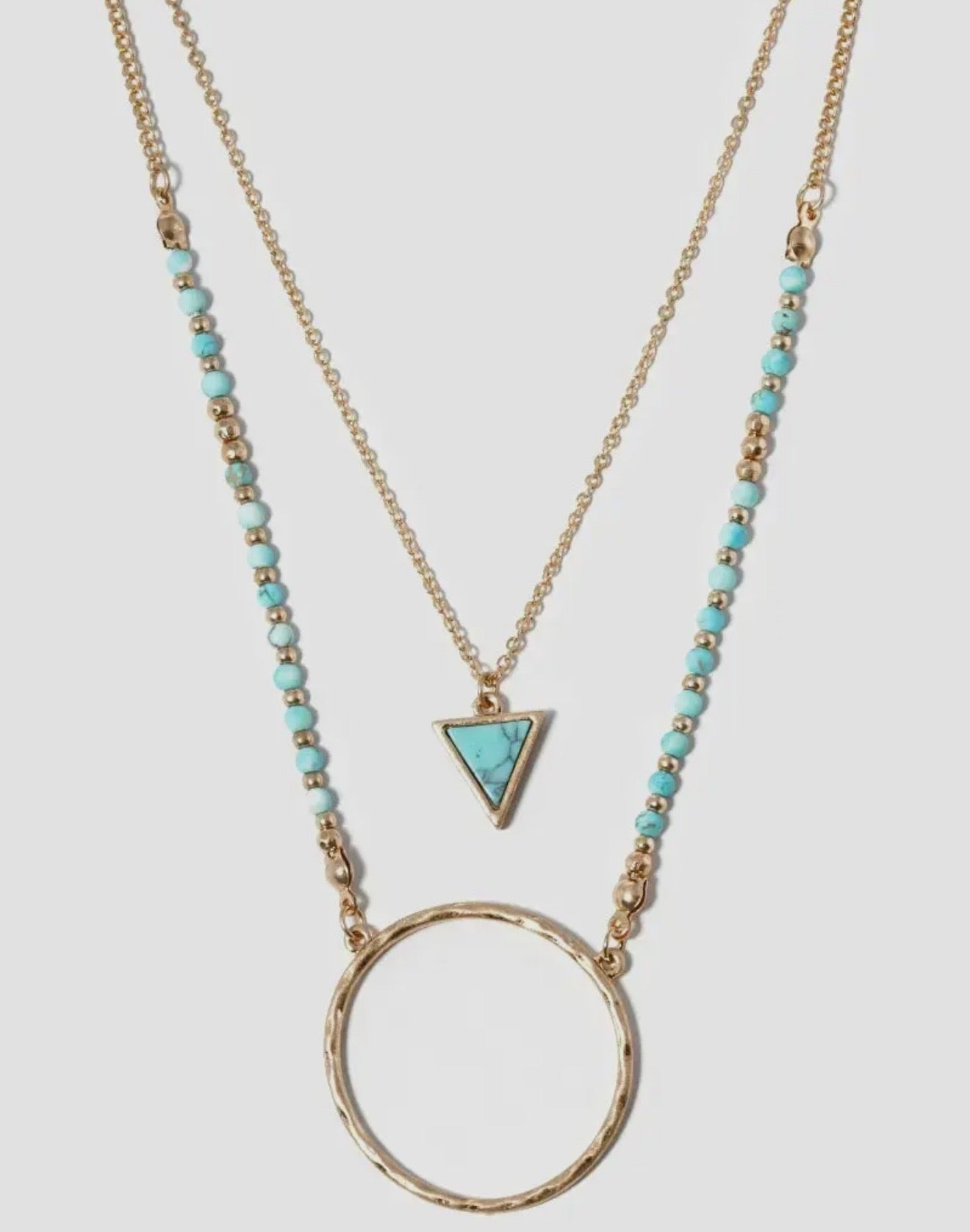 Turquoise Multi Layer