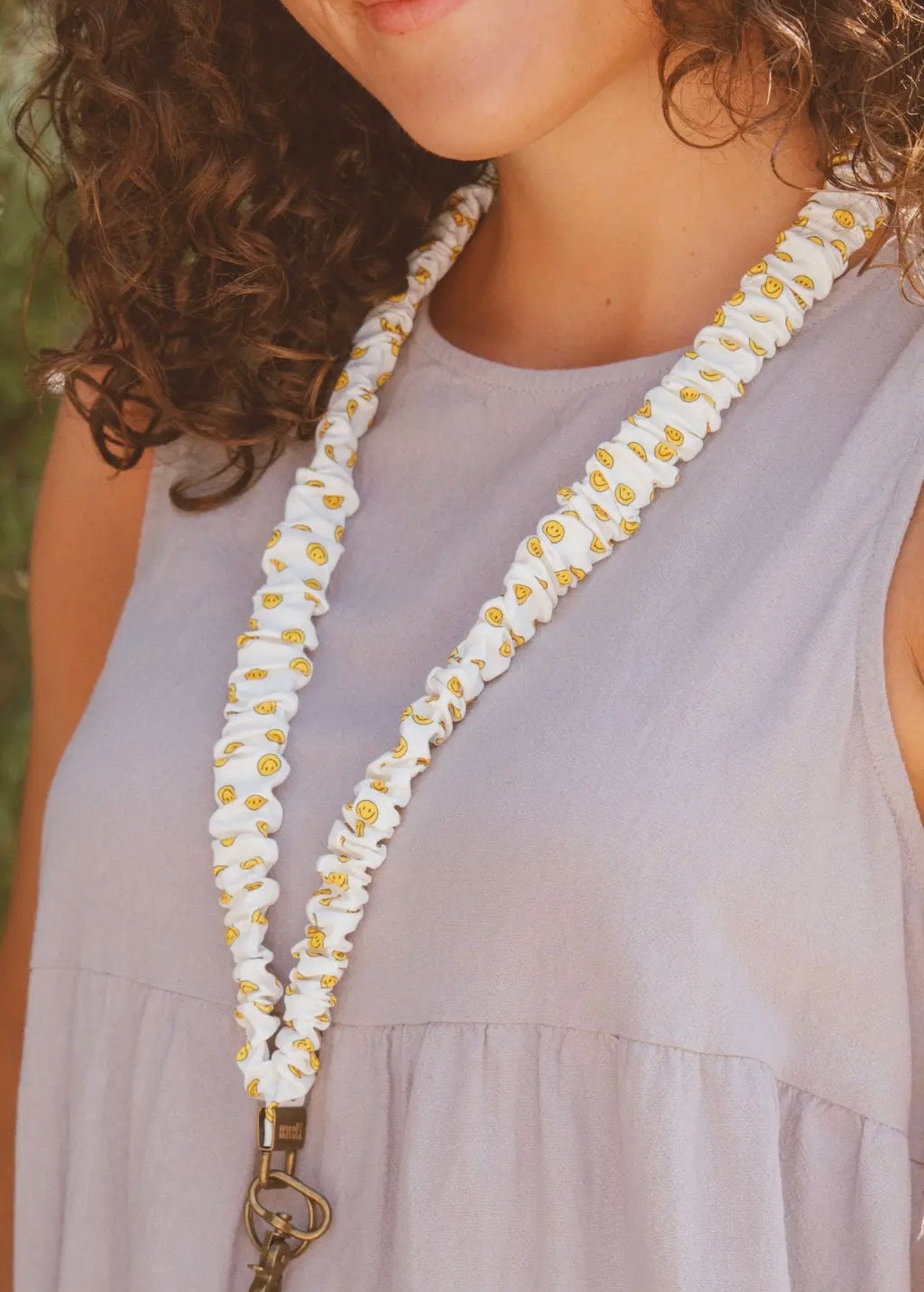 Smiley Lanyard