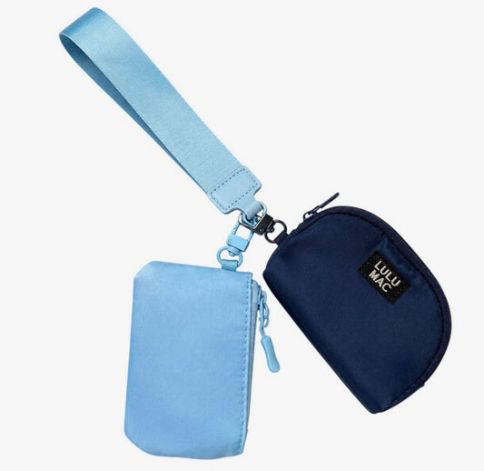 Lulu Mac Wristlet Blue/Blue