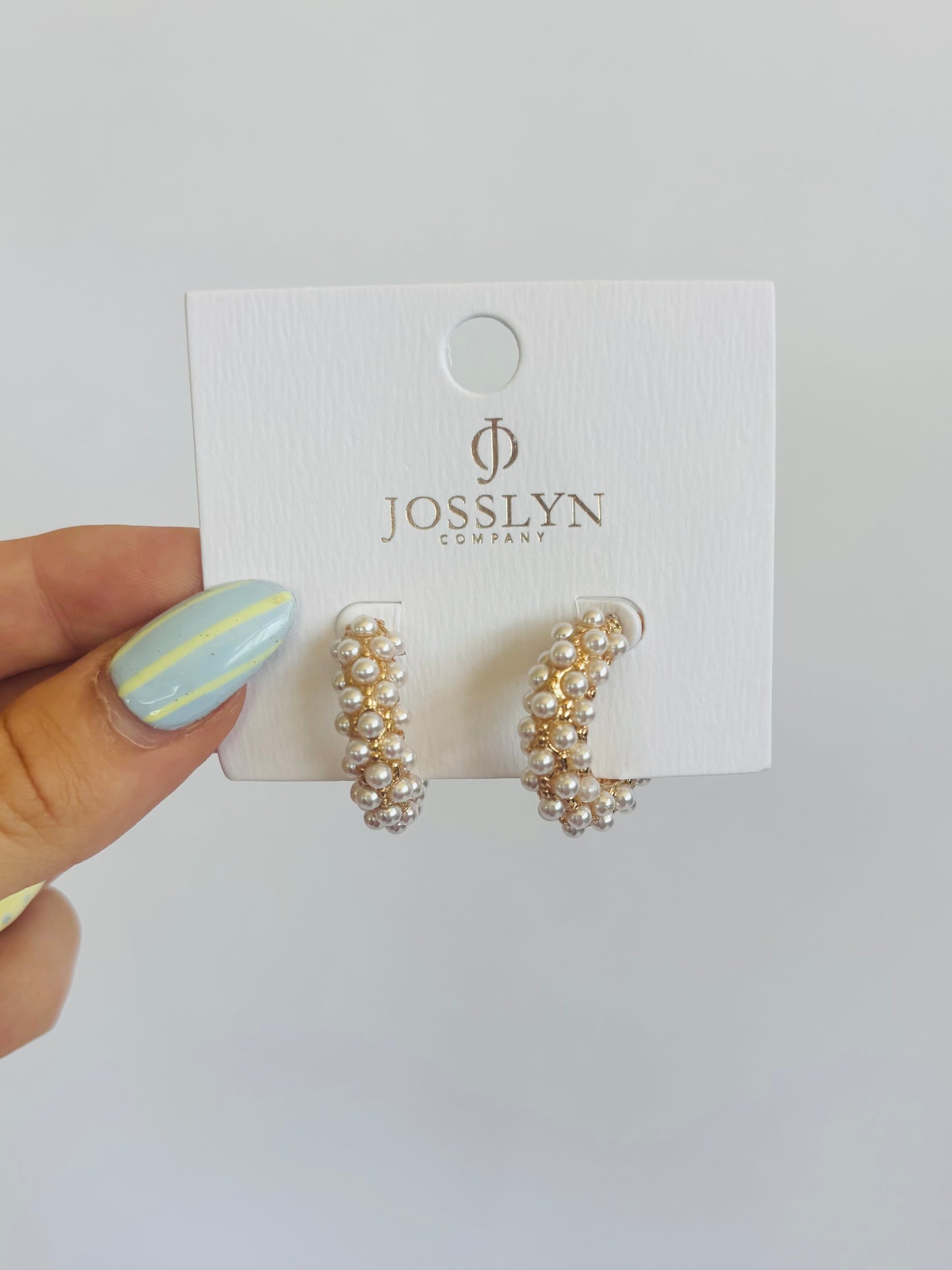 Multi Pearl Hoop