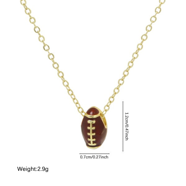 Football Necklace