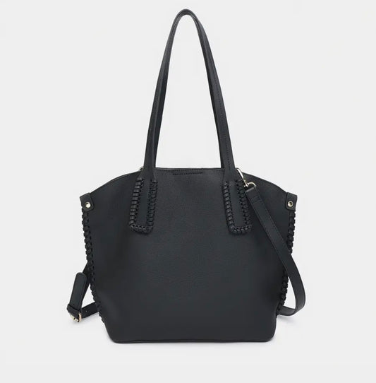 3 Compartment Tote( Black)