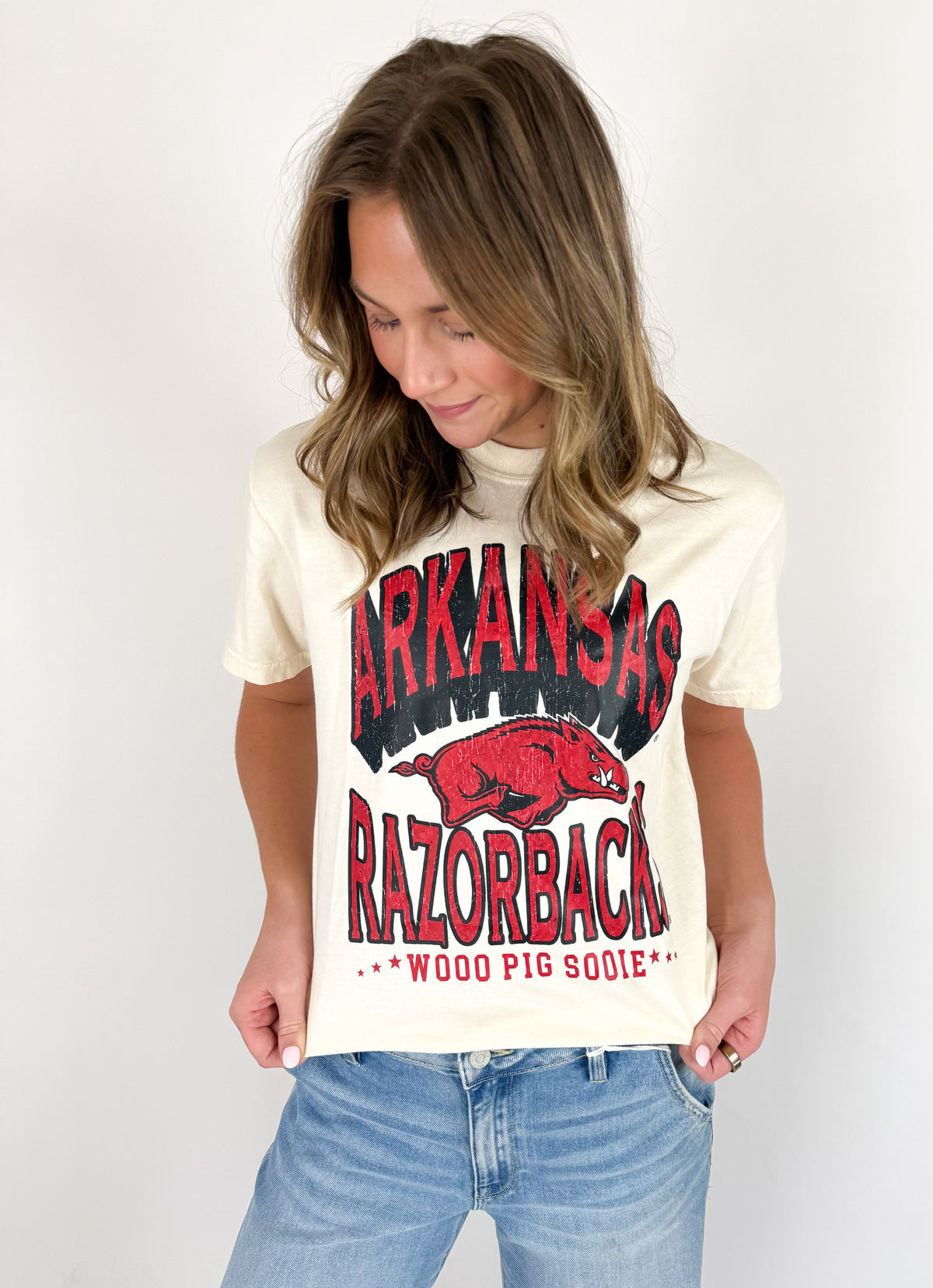 Plus Arkansas Razorbacks Tee