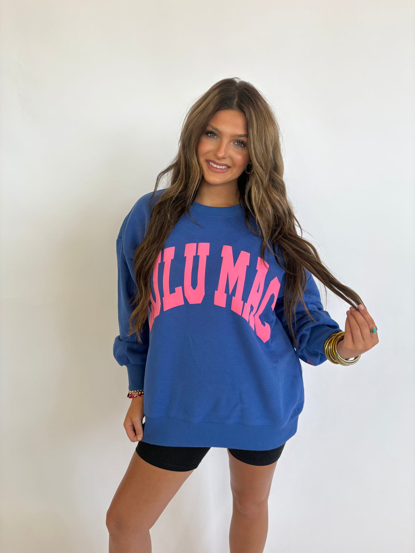 Blue Lulu Mac Sweatshirt