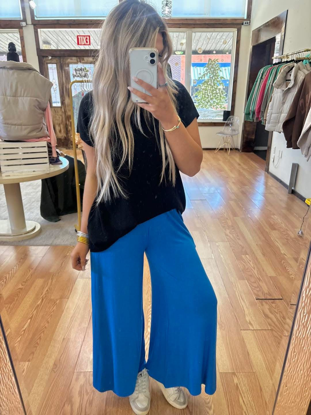 Wide Leg Linen Pant