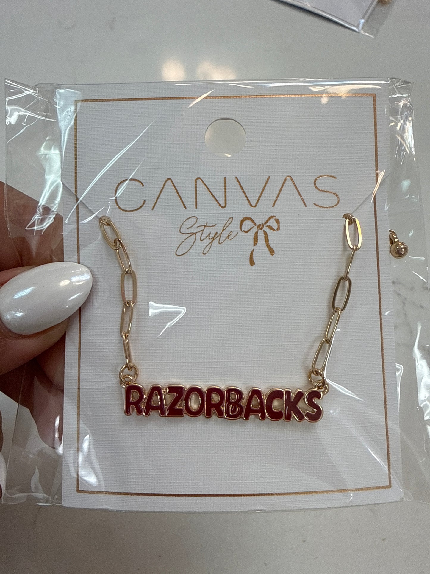 RAZORBACKS Necklace