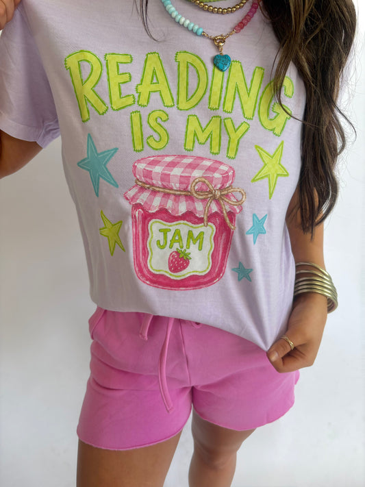 Reading Is My Jam Tee