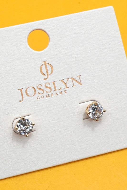 Crystal Colored Stud