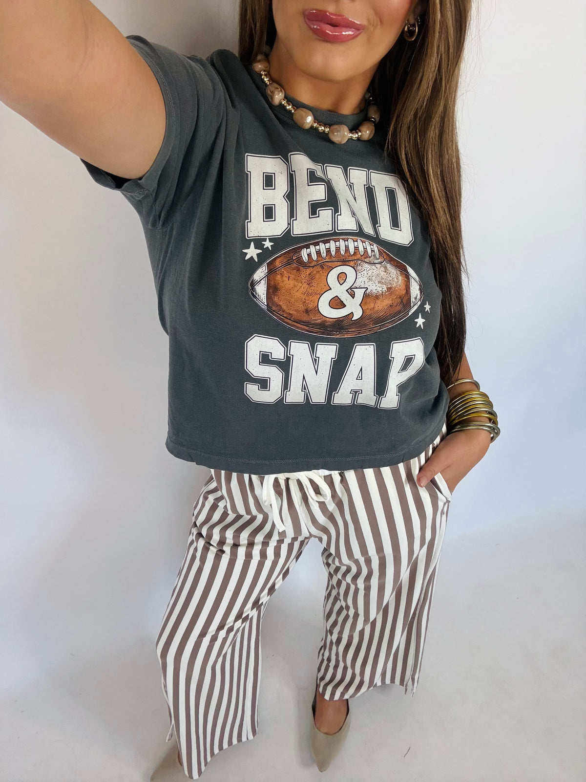 Bend & Snap Cropped Tee