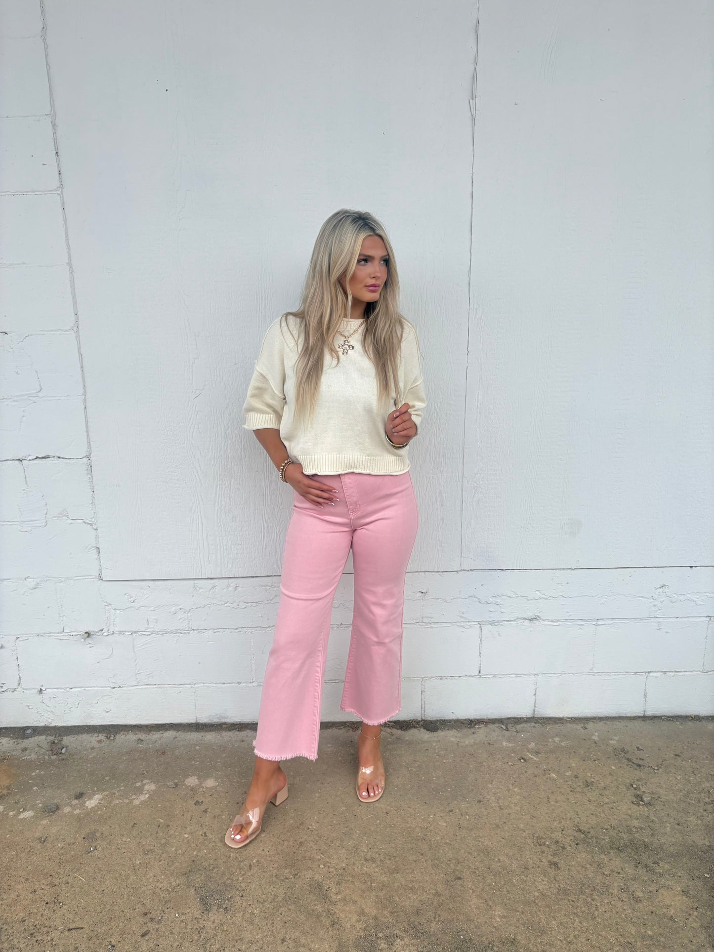 Zenana Pant-Pink