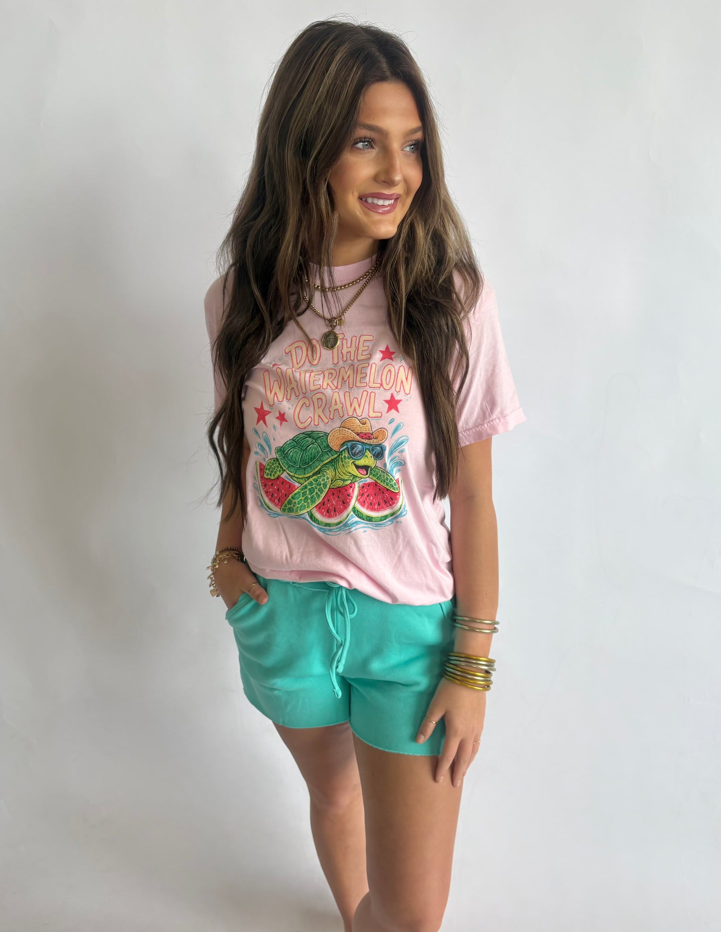 Watermelon Crawl Tee