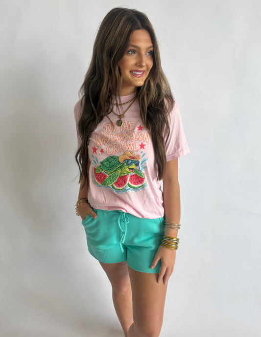 Watermelon Crawl Tee