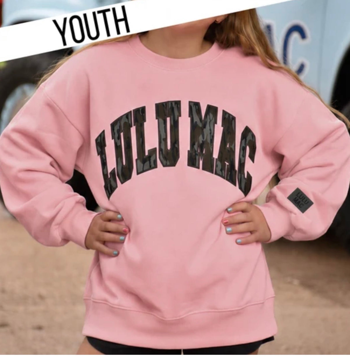 Youth L. Pink & Camo(Bottomland)