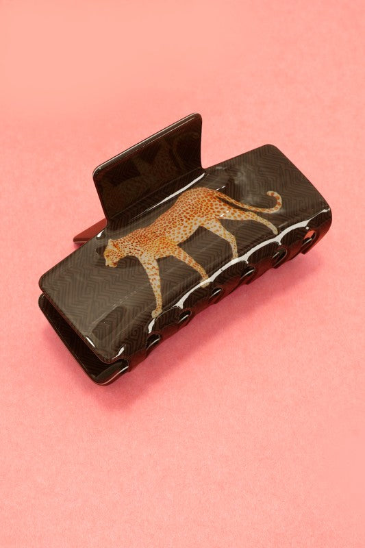 Black Cheetah Clip