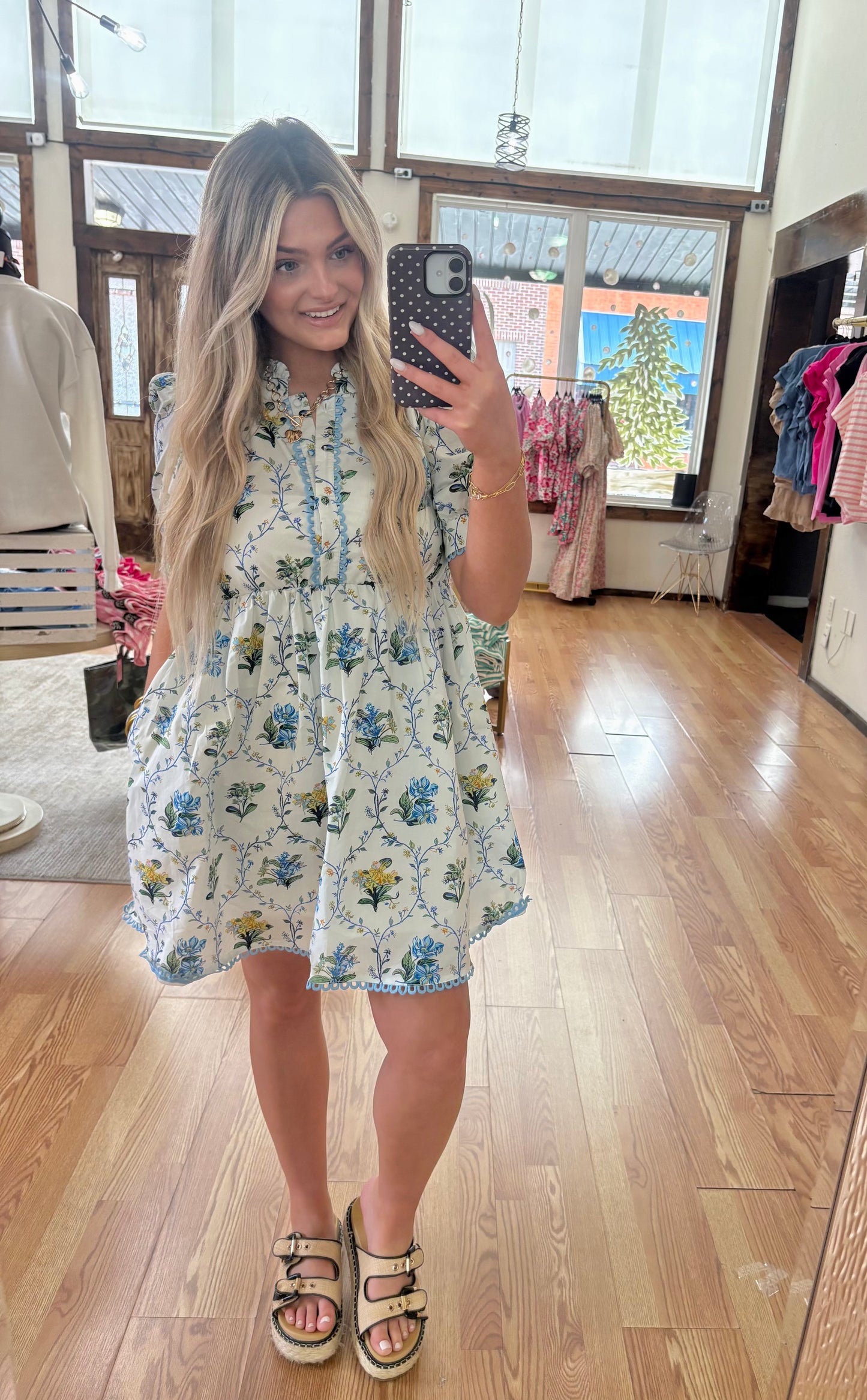 Winding Vine Dress