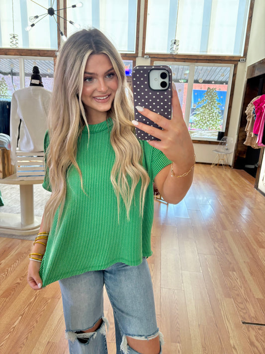 Zenana Ribbed Top