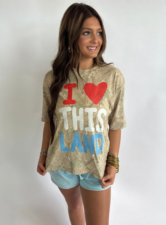 I Love This Land Tee