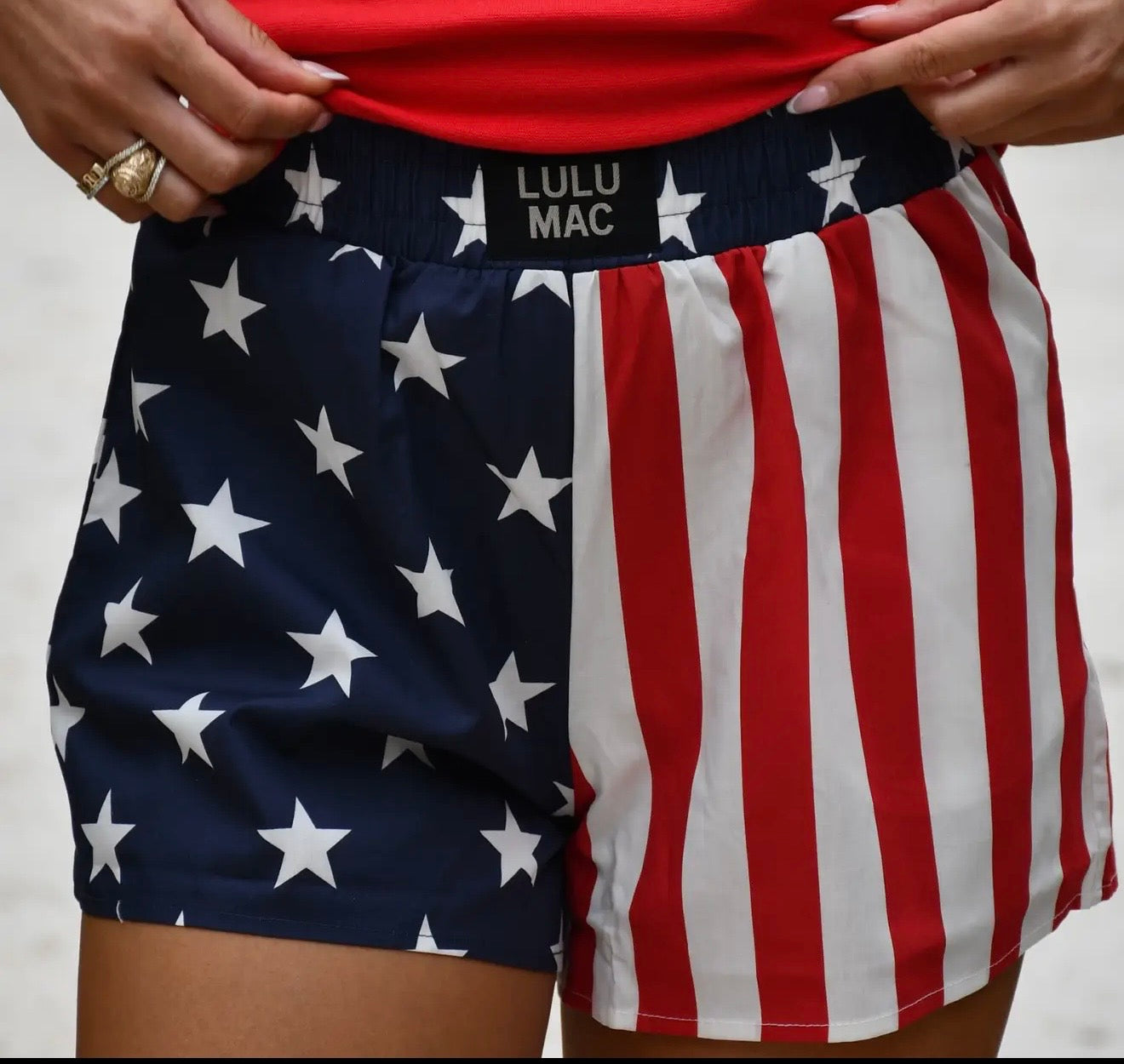 Star and Stripe Short