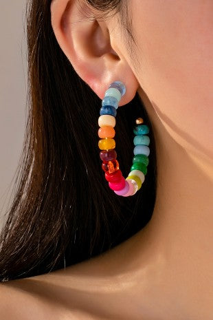 Multi Color Hoop