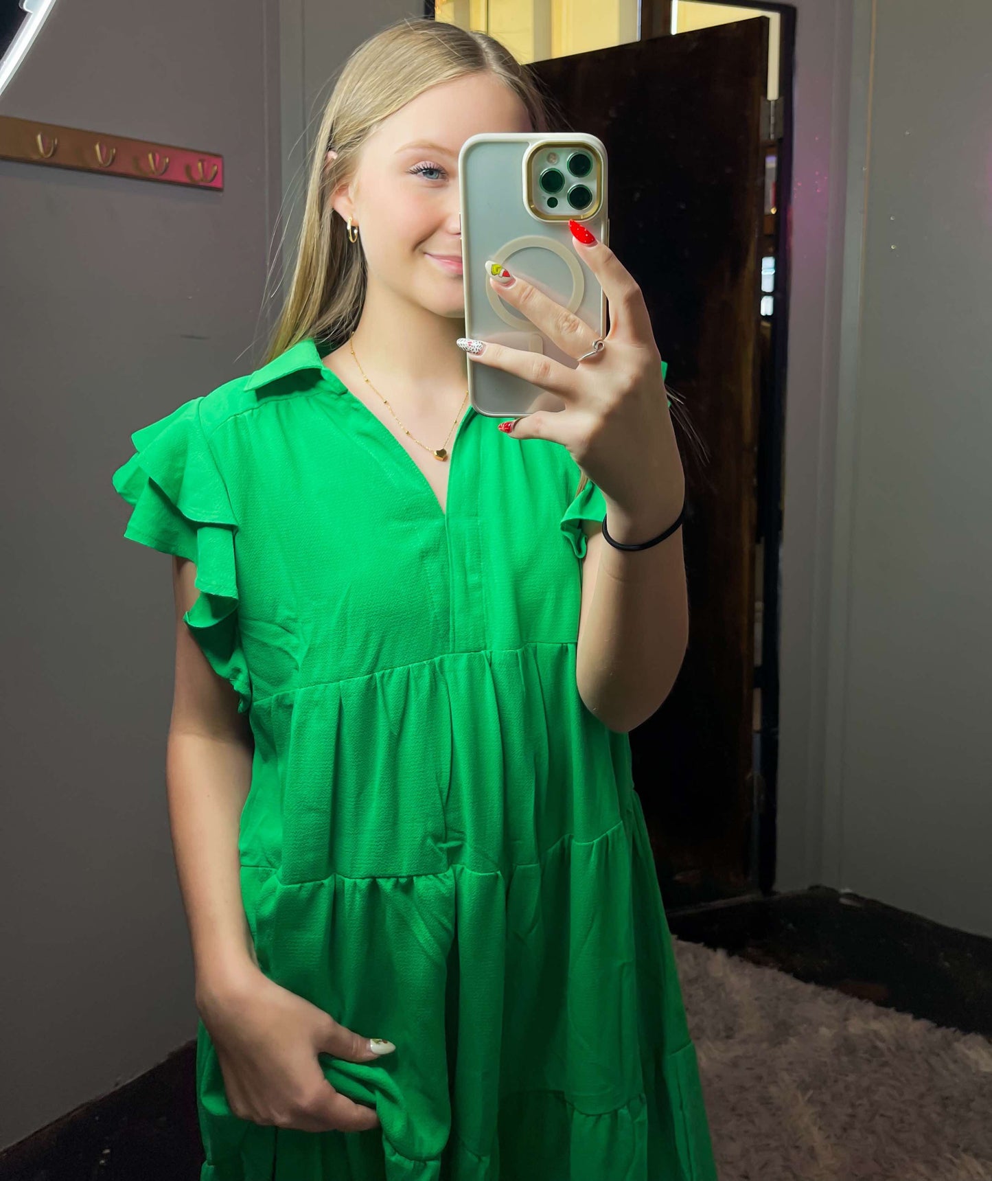 Kelly Green Dress