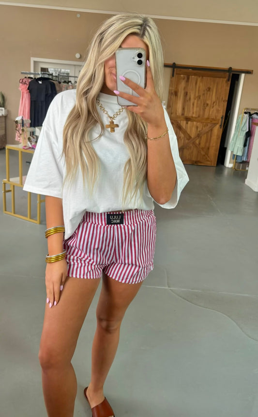 Oversized White Cotton Tee