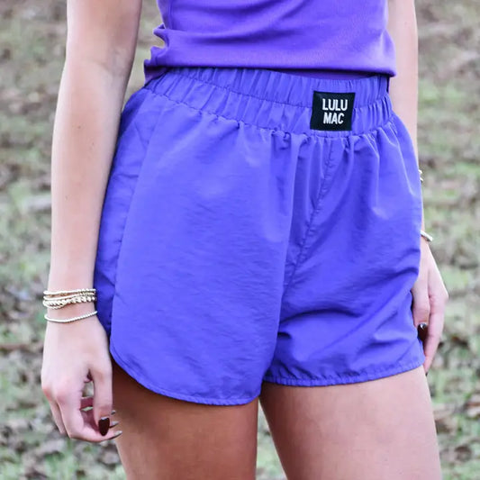 Lulu Mac Purple Shorts