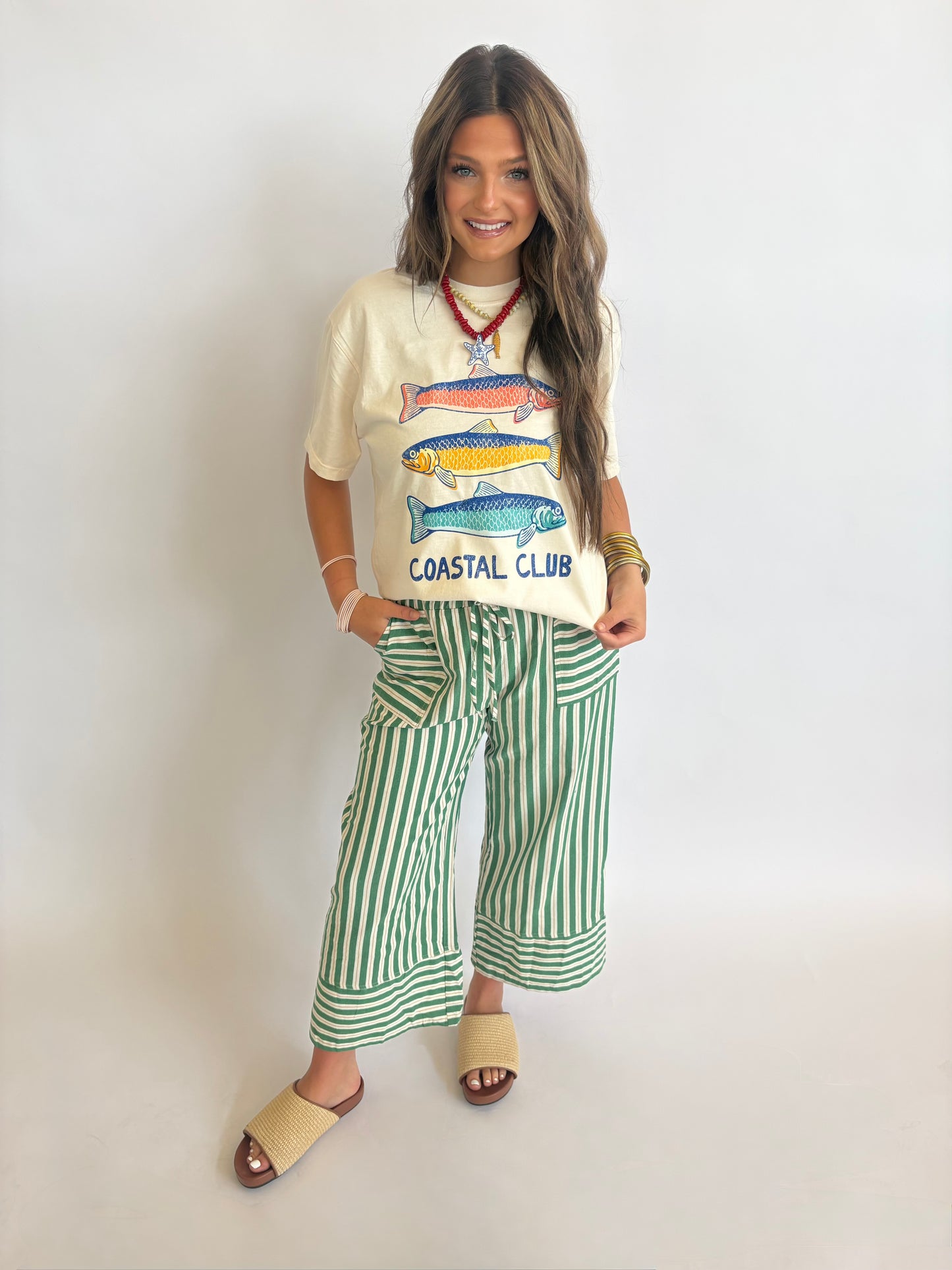 Green Combo Pant