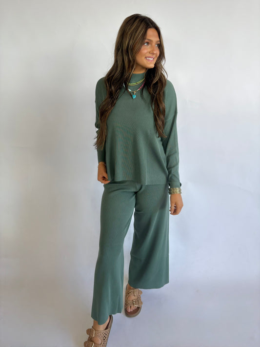 Viscose Sweater/Pants Set