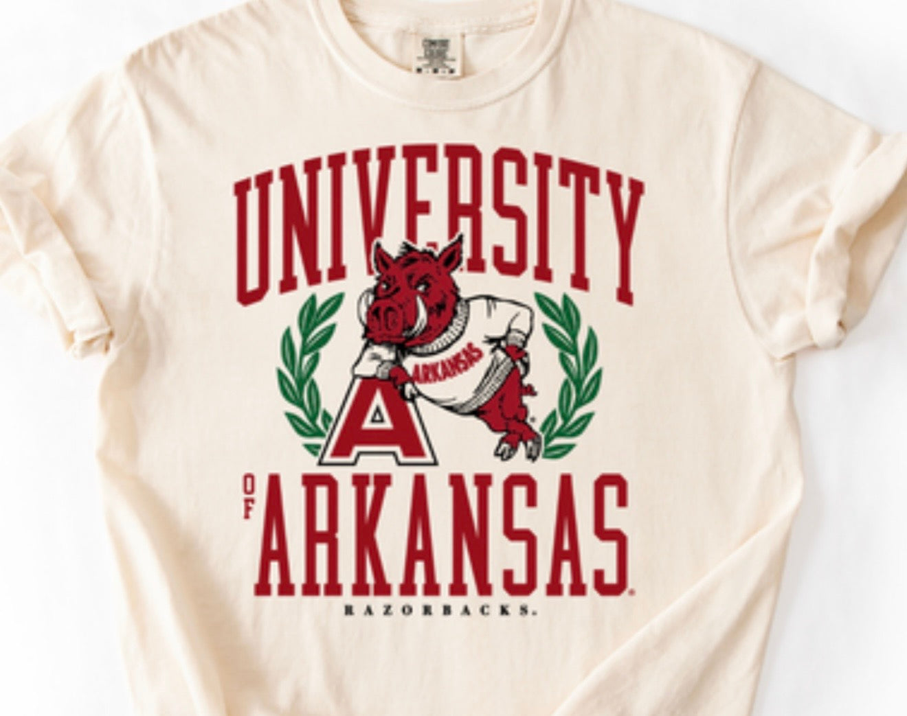 Arkansas with Green Tee