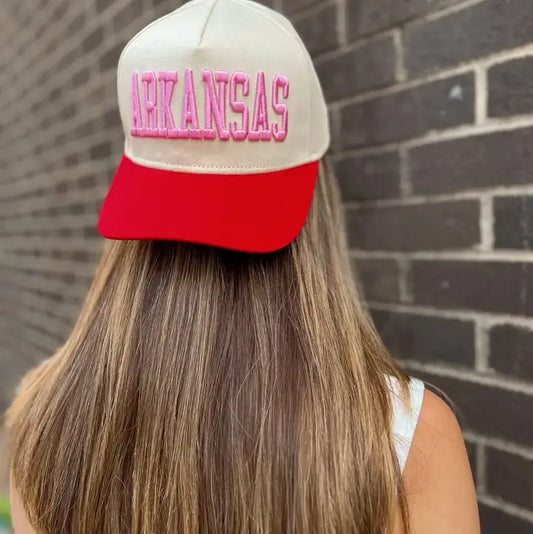 Pink Arkansas Hat