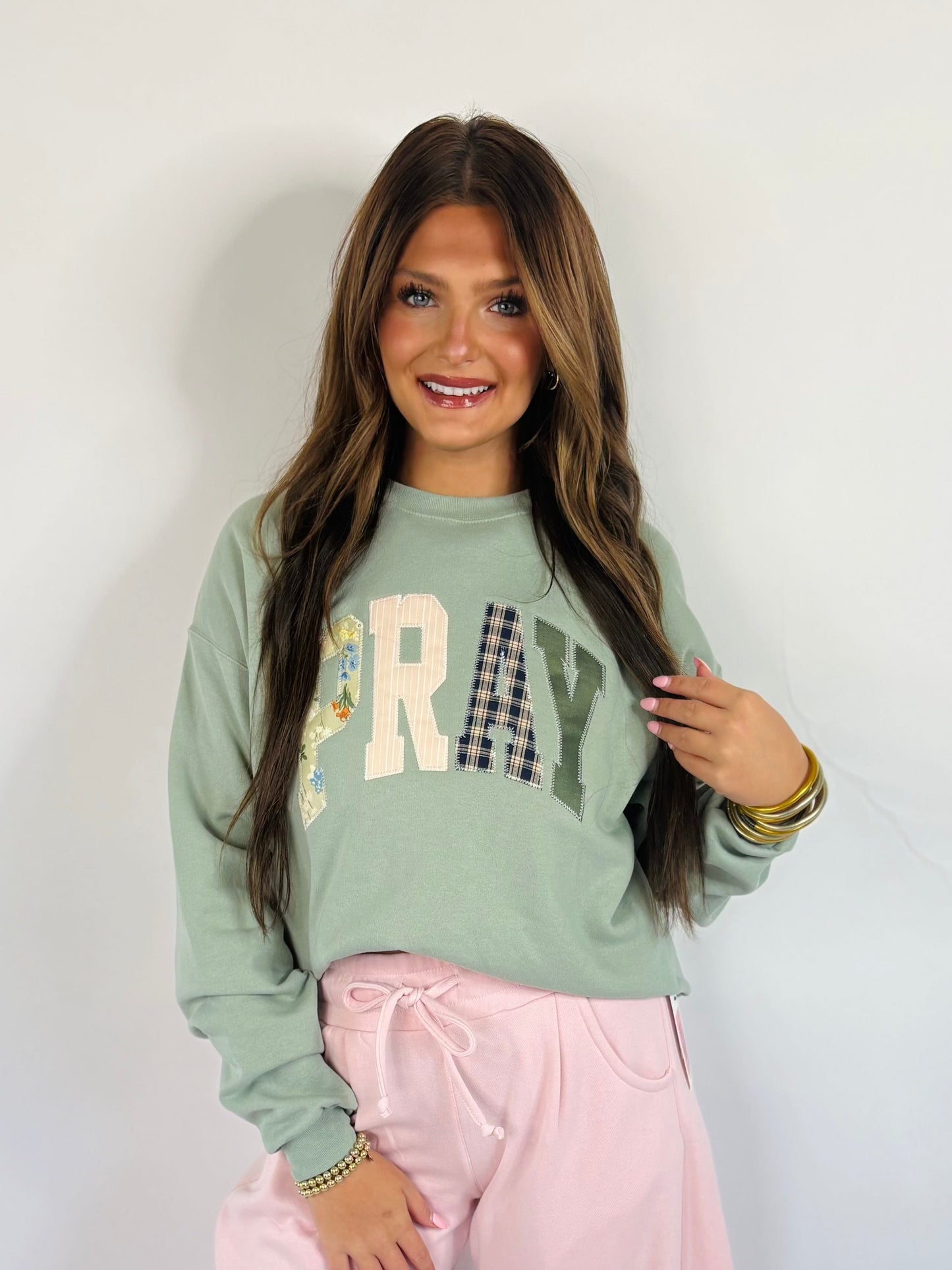 Sage PRAY Sweatshirt