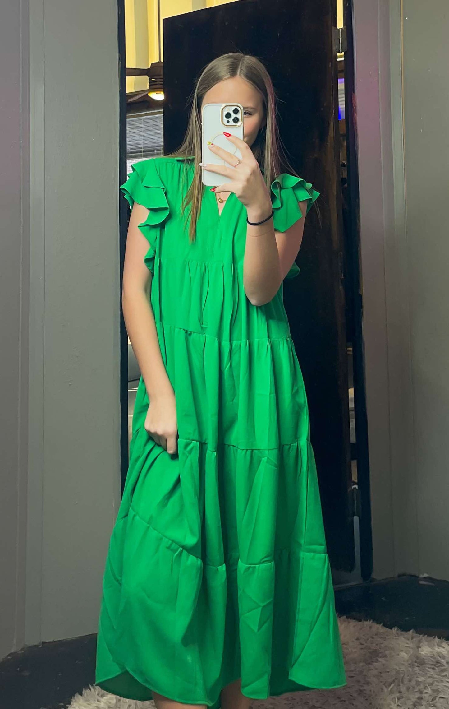 Kelly Green Dress