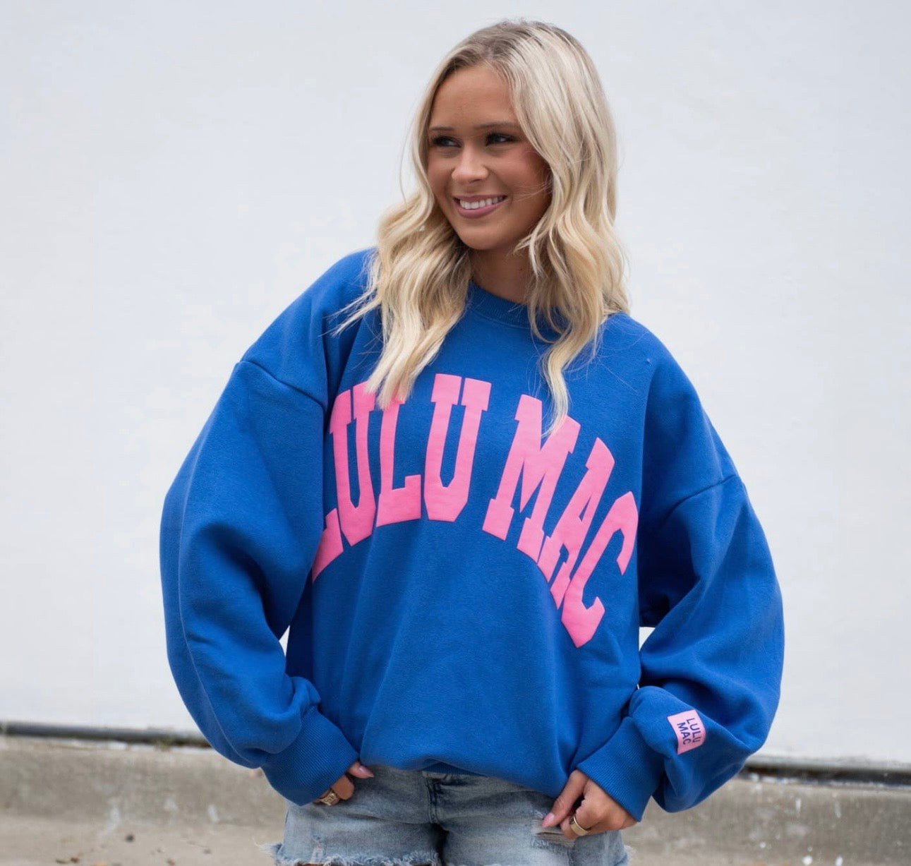 Blue Lulu Mac Sweatshirt