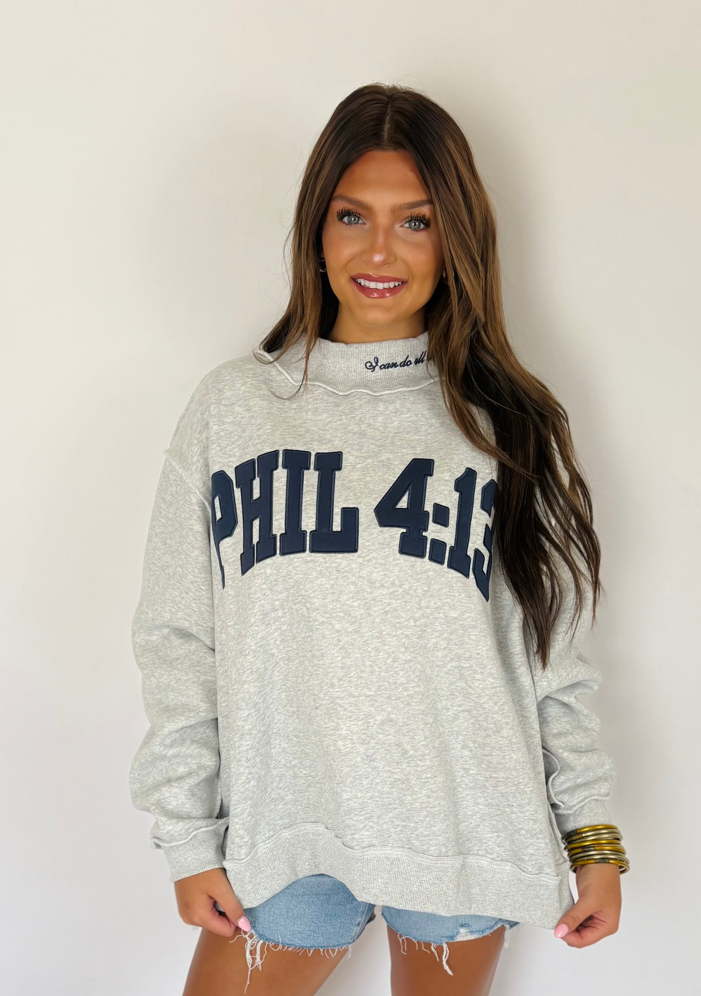 Phil 4:13 Mockneck