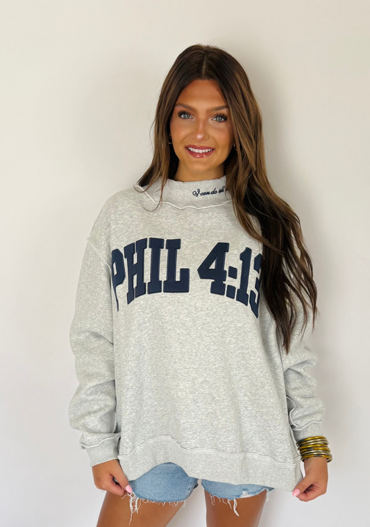 Phil 4:13 Mockneck