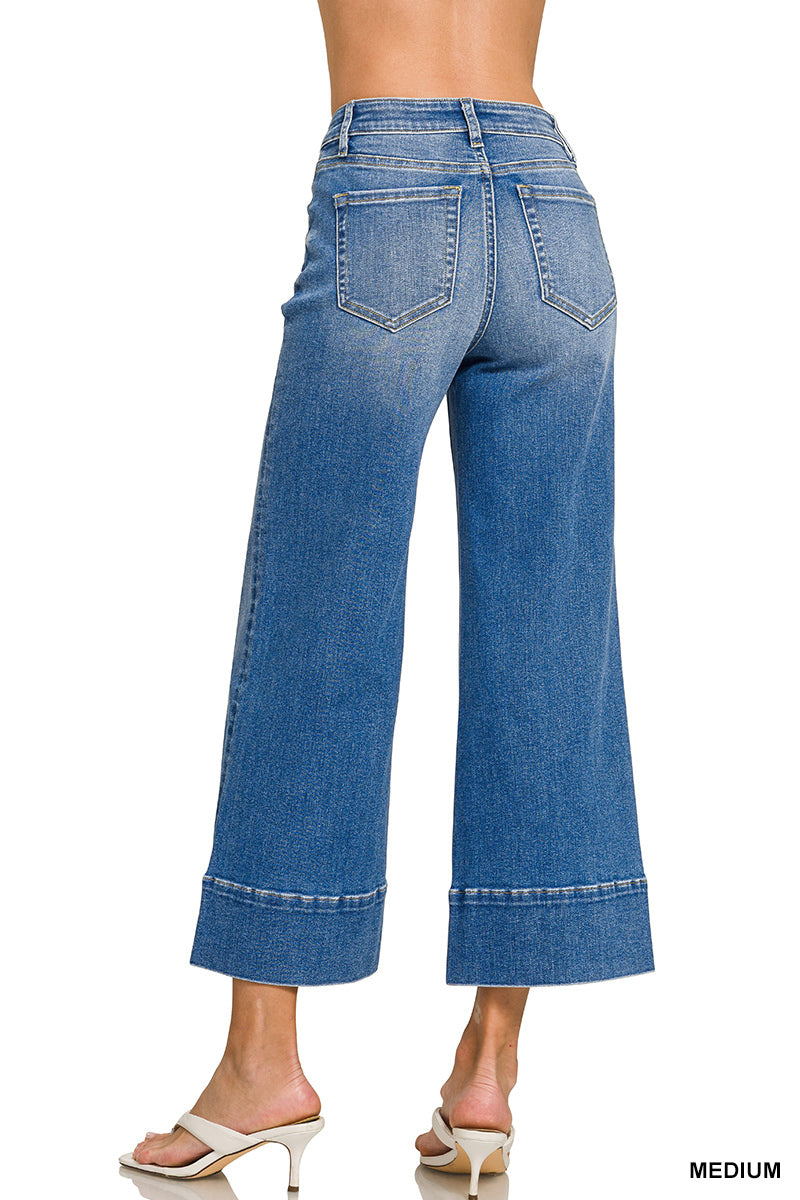 Zenana Wide Leg Jean