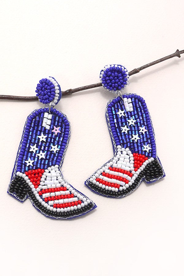 4th of July Earrings