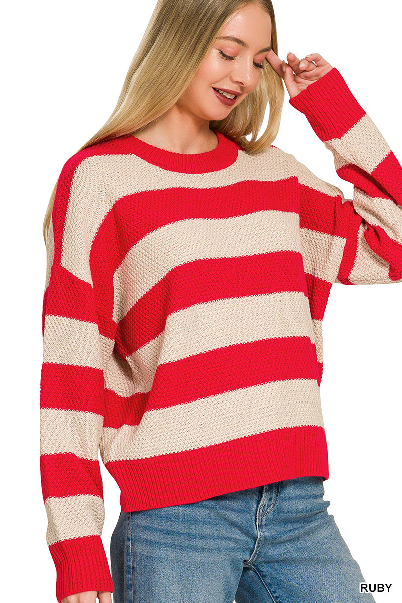 Ruby Stripe Sweater