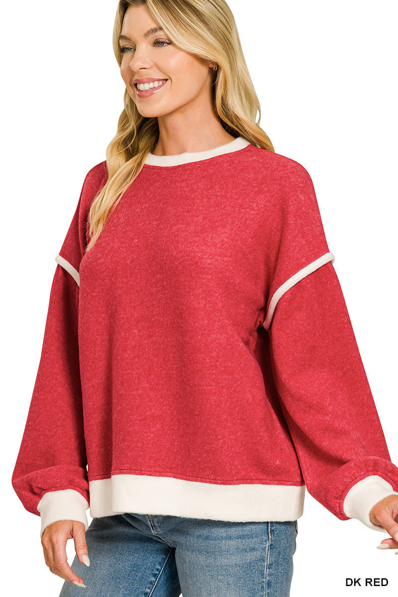 Brushed Red Top