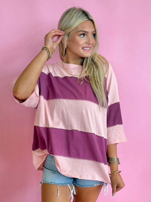 Stripe Mauve (Aemi&Co)