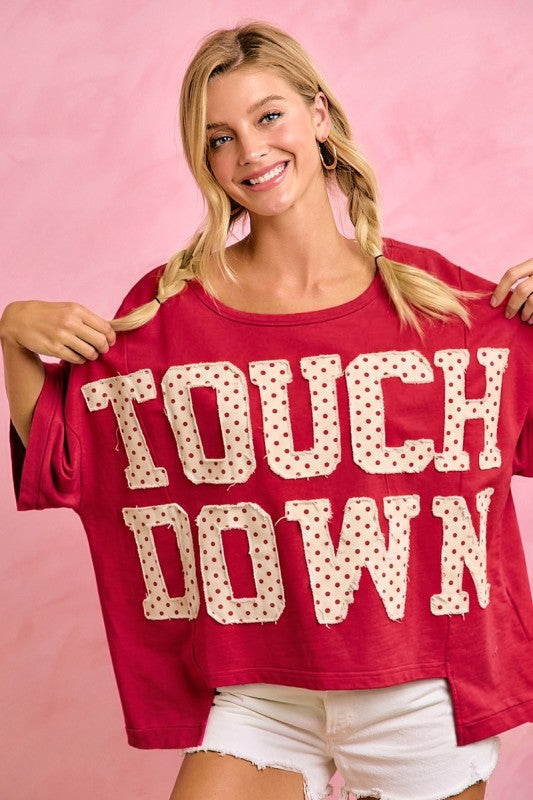 TouchDown Polka Dot Patch