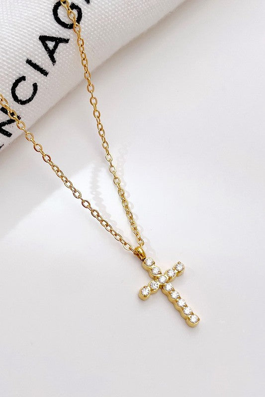 Stainless Steel Cross Necklace