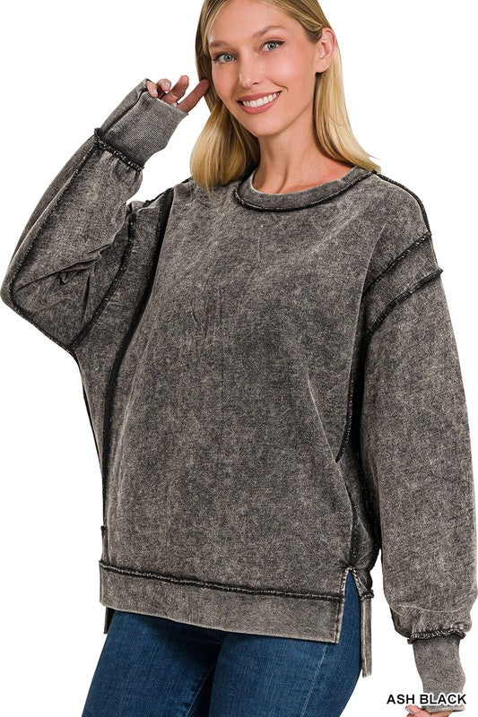 Zen Exposed Seam Sweatshirt