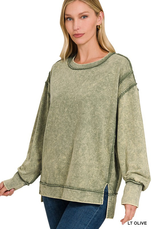 Zen Exposed Seam Sweatshirt