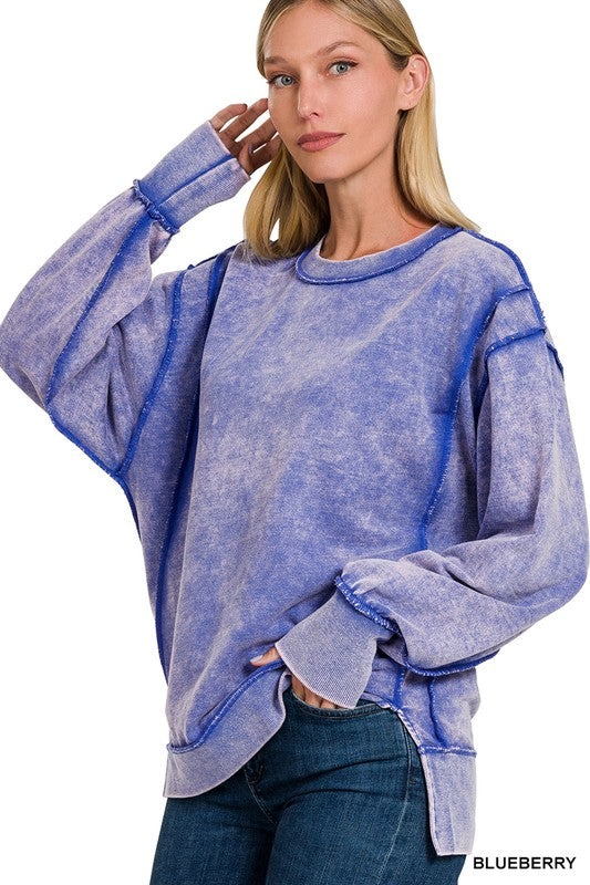 Zen Exposed Seam Sweatshirt