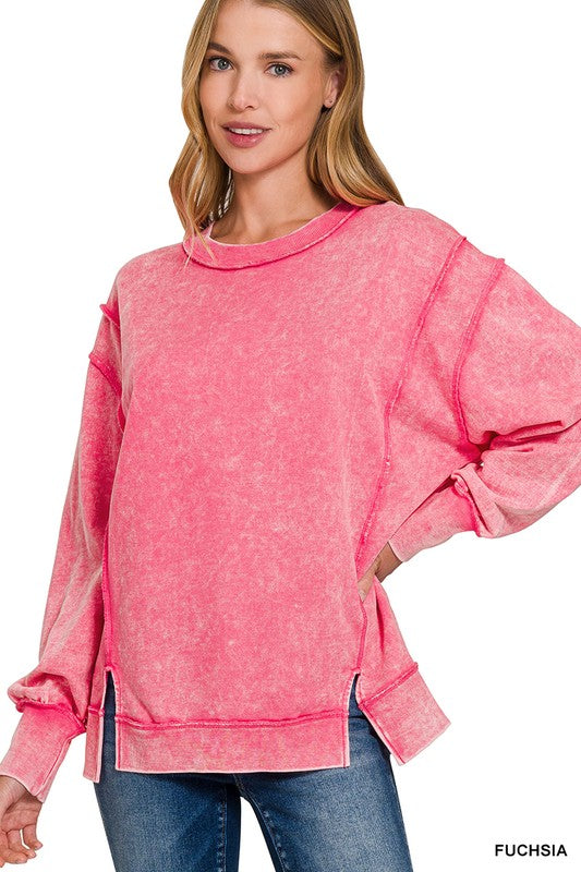 Zen Exposed Seam Sweatshirt