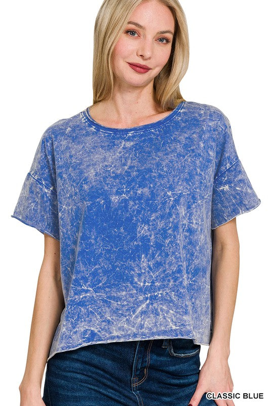 Washed Crop Tee